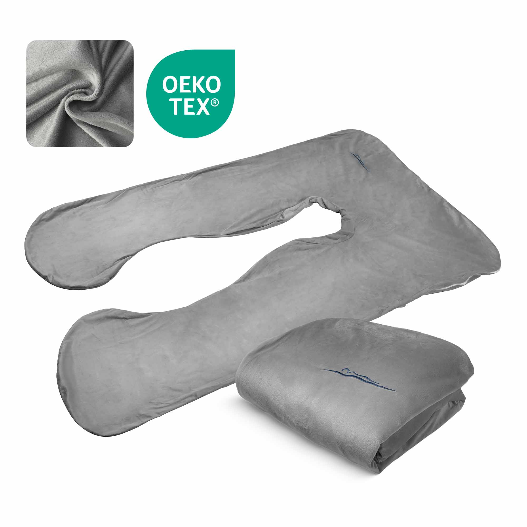 Copertura di ricambio - microplush (grigio scuro)